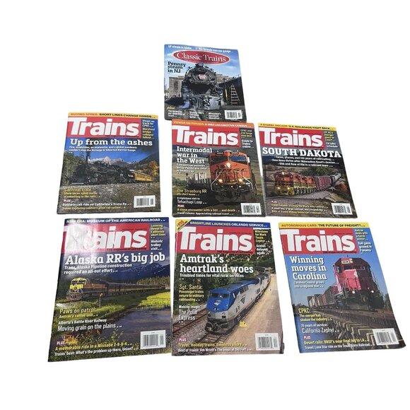 Trains Magazine The Magazine of Railroading January 2018 Single Issue Magazine - Picture 5 of 9